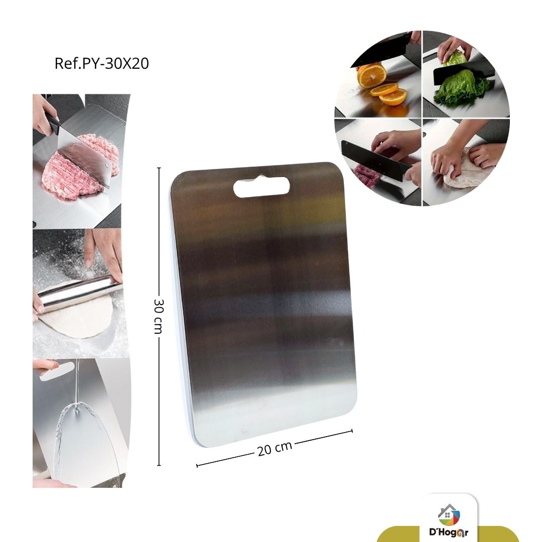 TABLA ACERO INOXIDABLE, 842 GR REF PY-30X20