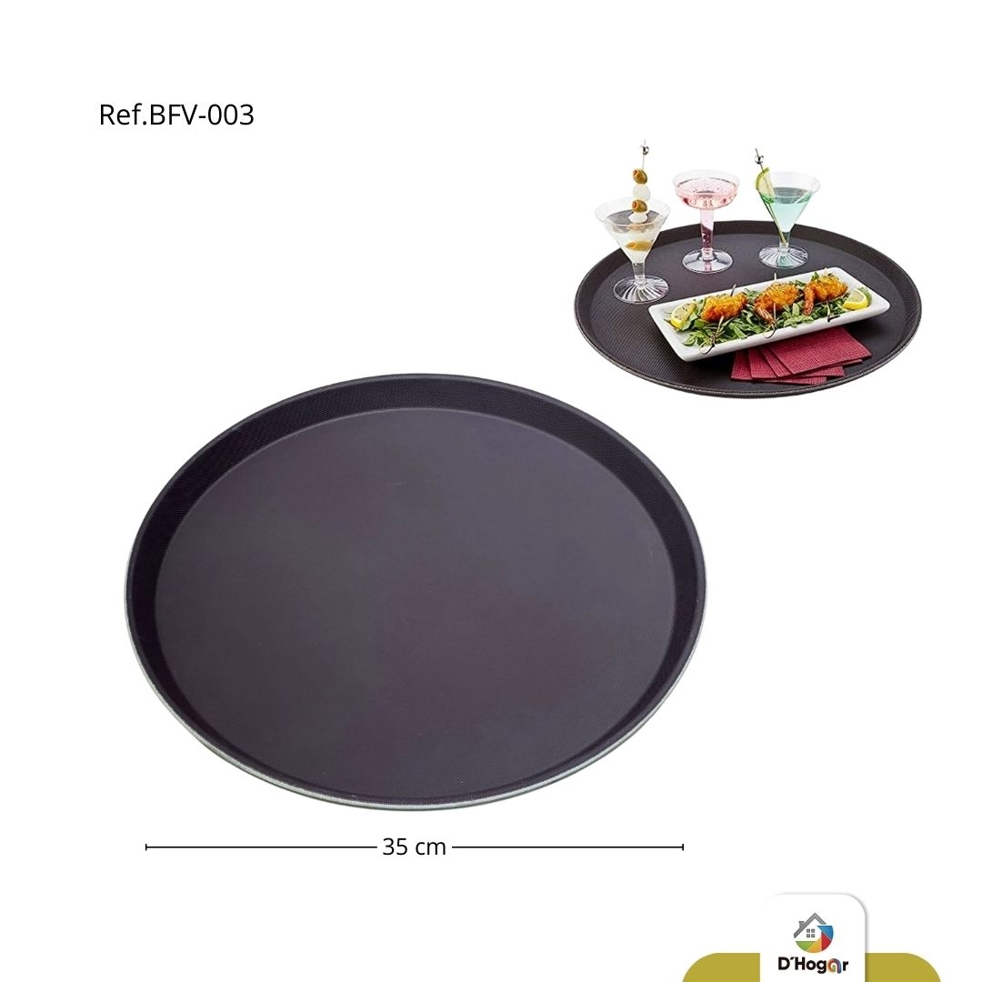BANDEJA ANTIDESLIZANTE 35 CM RDA   REF BFV-003