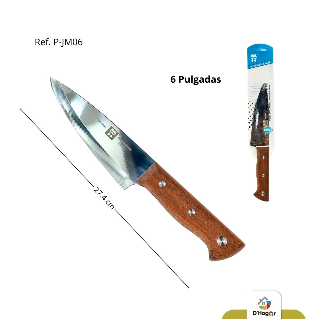 CUCHILLO 6  ACERO INOXIDABLE REF P-JM06