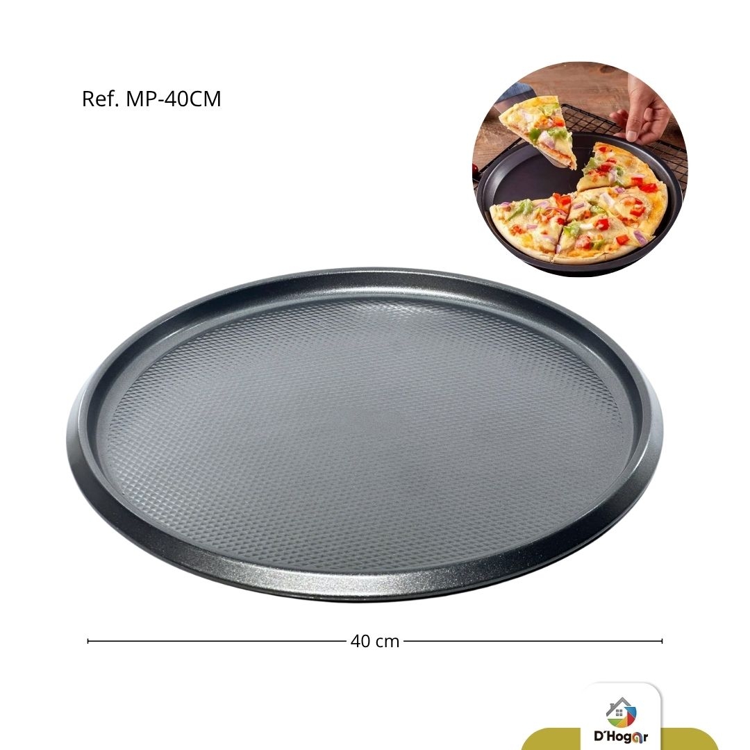 BANDEJA, PIZZA,  REPOSTERIA, HIERRO,  40 CMS REF MP-40CM