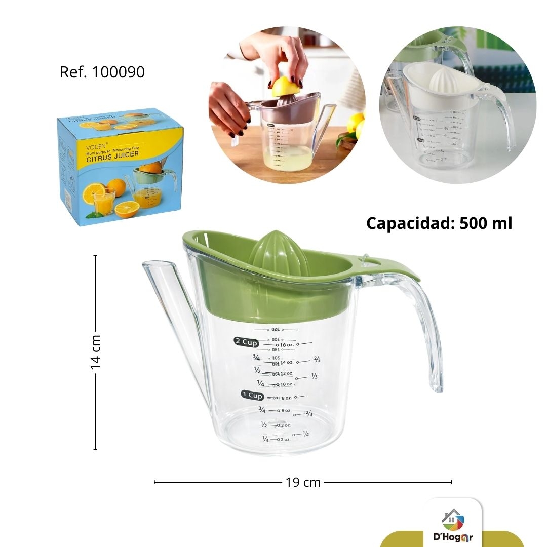 EXPRIMIDOR CON JARRA, 1. LT ACRILICA  ABS REF 100090