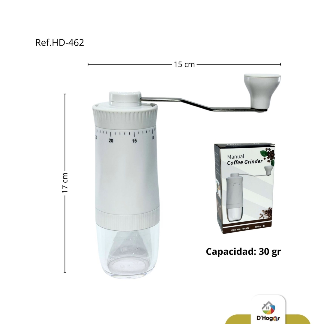 MOLINO DE CAFE, BLANCO 30 GR REF HD-462