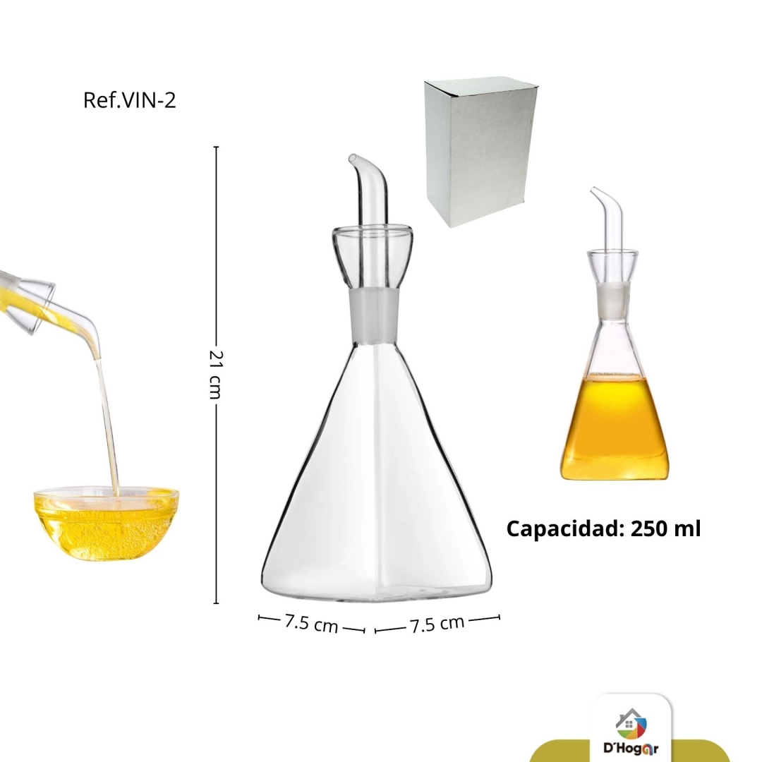 VINAJERA 250ML , BOROSILICATO  REF VIN-2
