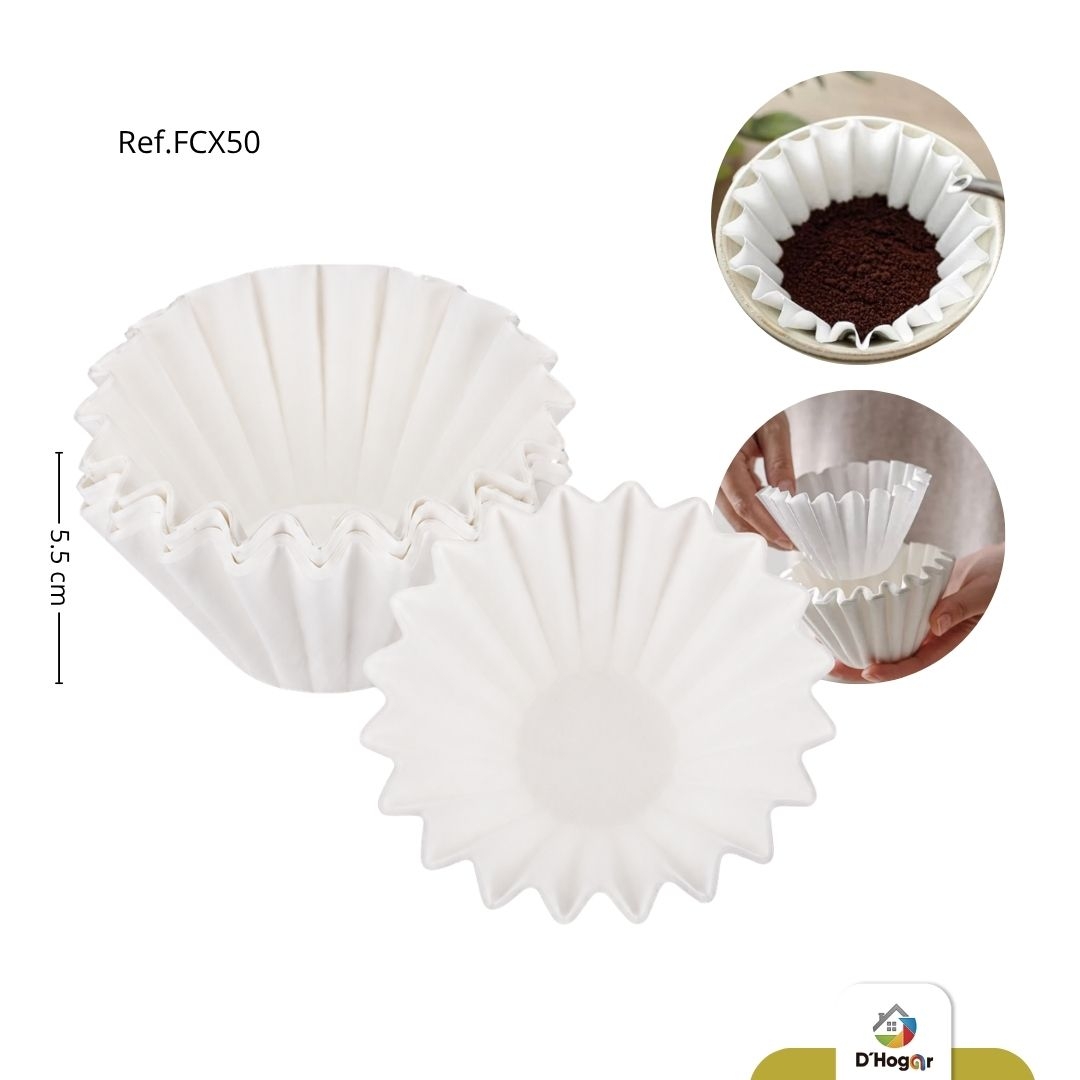 FILTRO DE PAPEL PARA CAFÉ  155X45CMS X 50 UNDS  REF FCX50