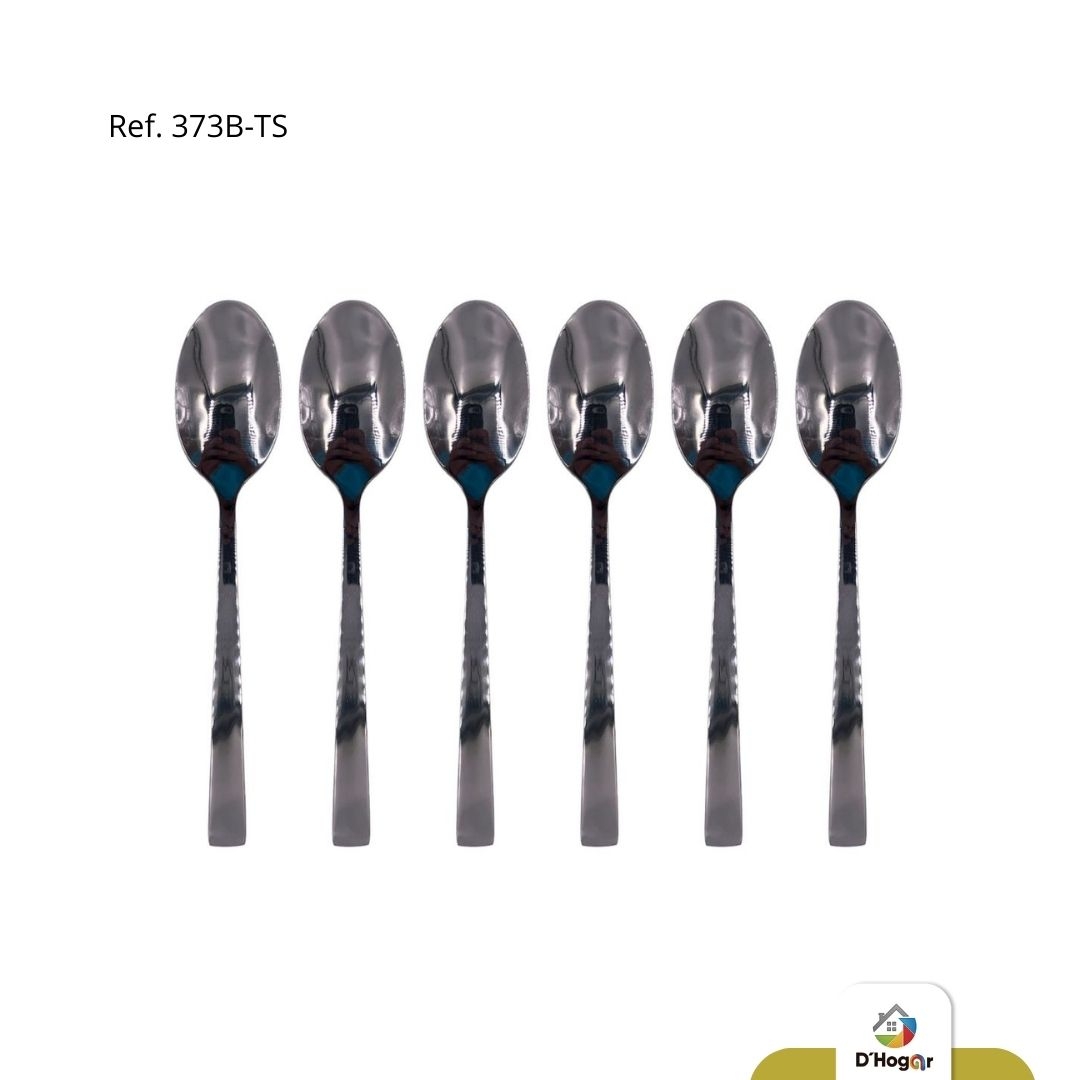 CUCHARA PEQ  6 PCS REF 373B-TS