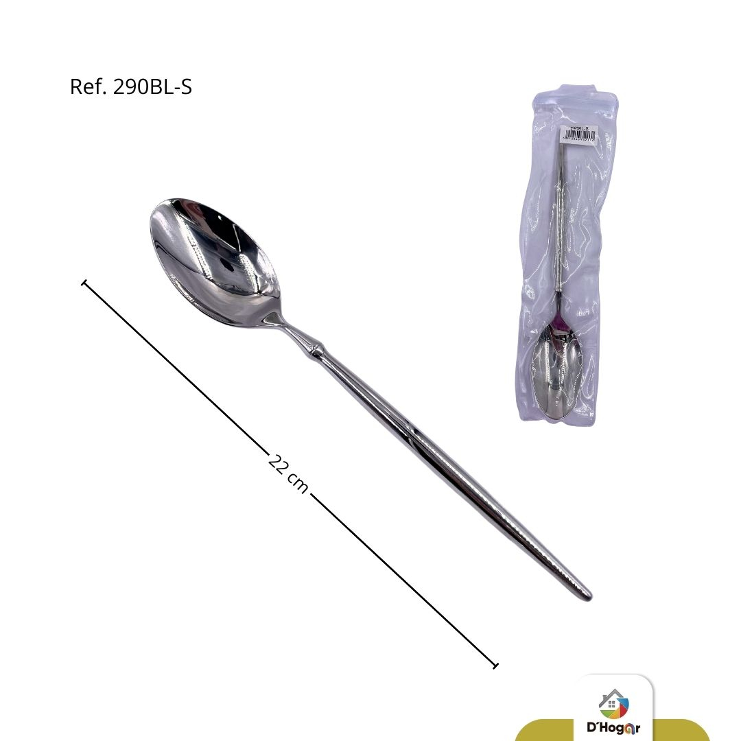 CUCHARA  MANGO REDONDO REF 290BL-S
