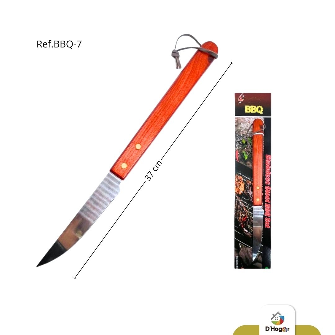 CUCHILLO PARA ASADO  37CM REF BBQ-7