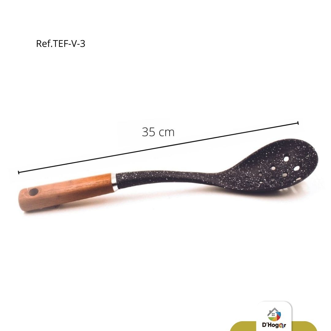 CUCHARA C/ HUECO M/CAFE REF TEF-V-3 IMP