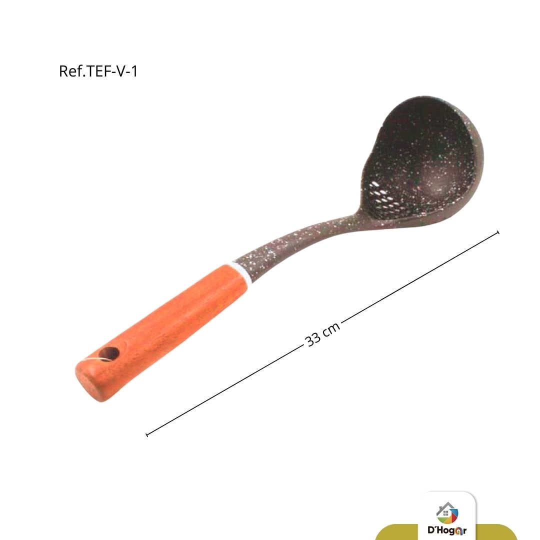 CUCHARON TEFLON GRANDE M/CAFE TEF-V-1 IMP