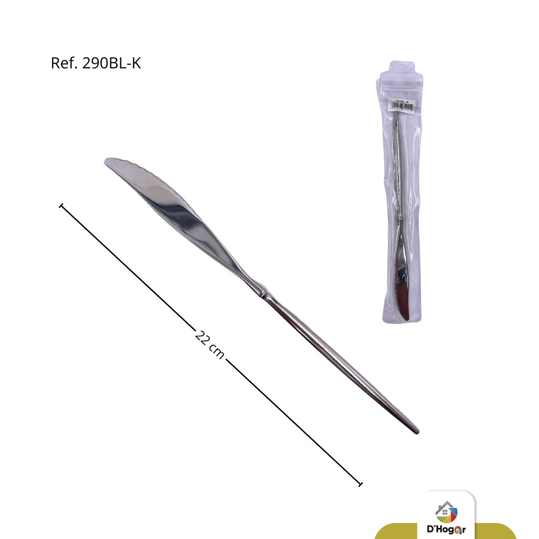 CUCHILLO MANGO REDONDO REF 290BL-K