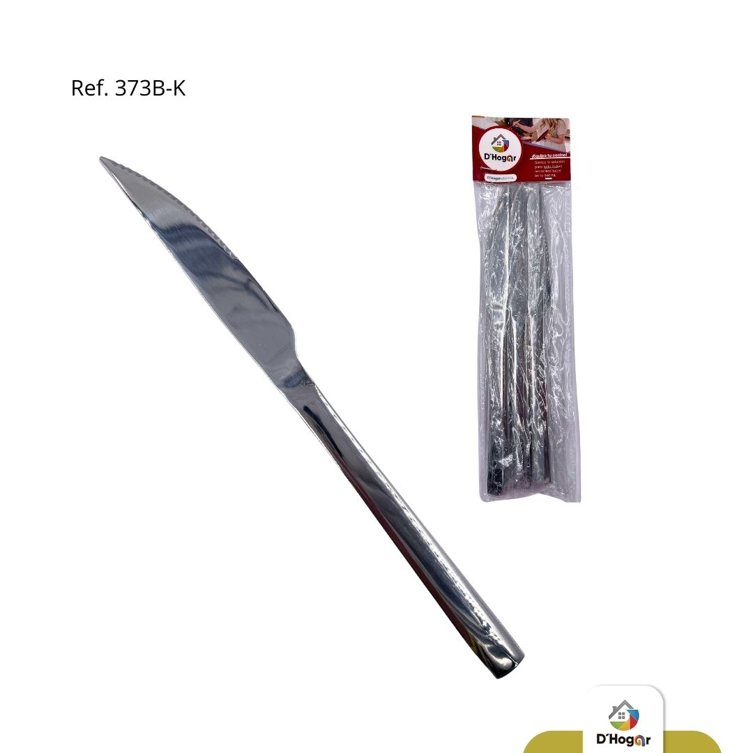 CUCHILLO SET X6 PCS REF 373B-K