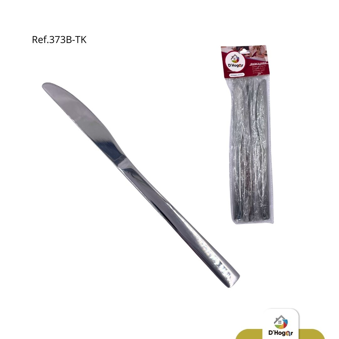 CUCHILLO SET X6 PCS REF 373B-TK