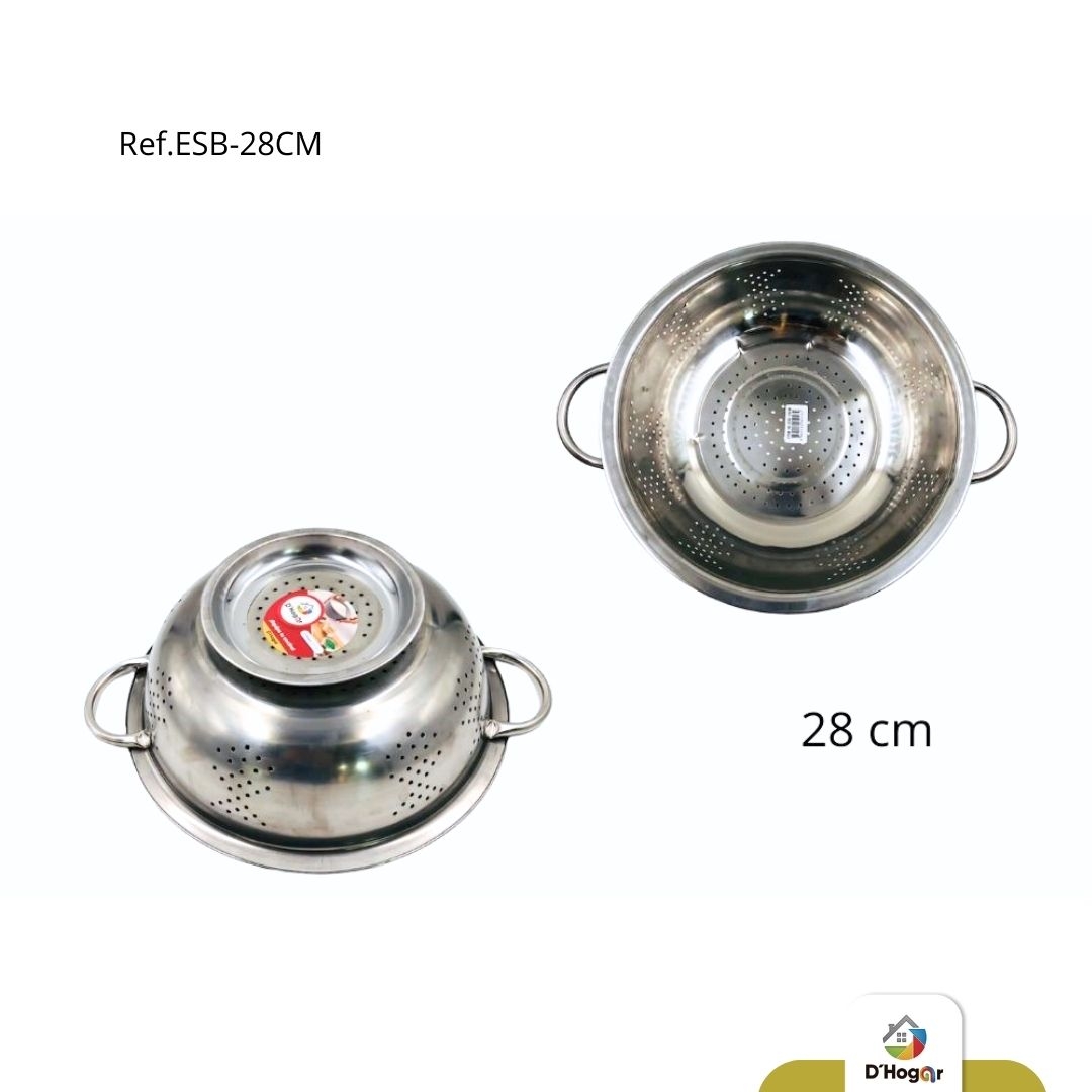 ESCURRIDOR DE FRITOS TAZON C/BASE 28CM REF ESB-28CM