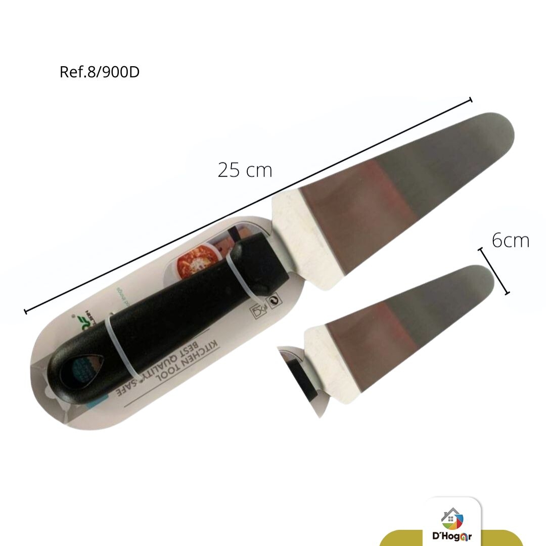 ESPATULA MET M/NEGRO 25/6CM REF 8/900D IMP