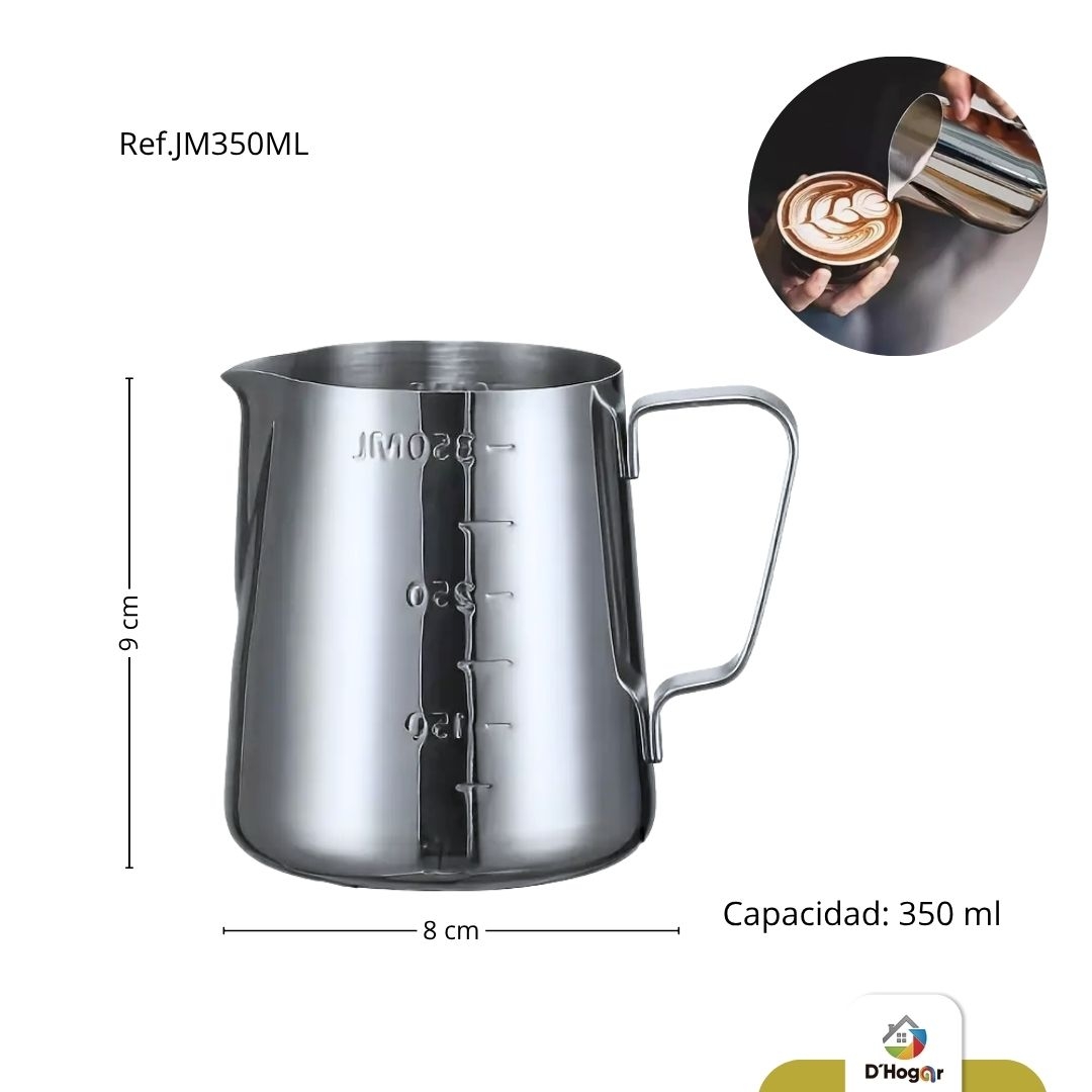 JARRA CREMERA PARA CAFE 350ML  REF JM350ML