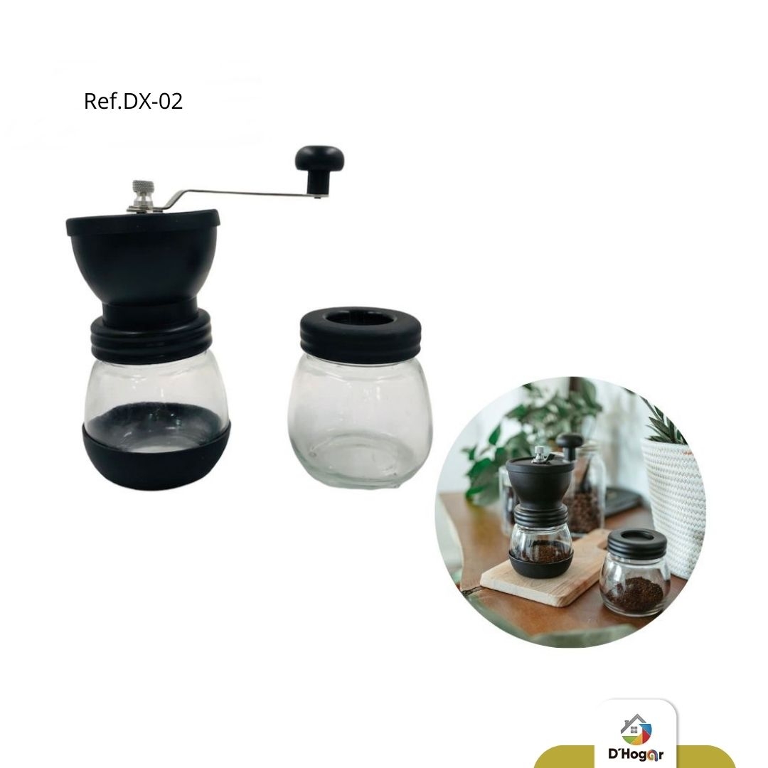 MOLINO  MANUAL DE CAFE BASE VIDRIO REF DX-02