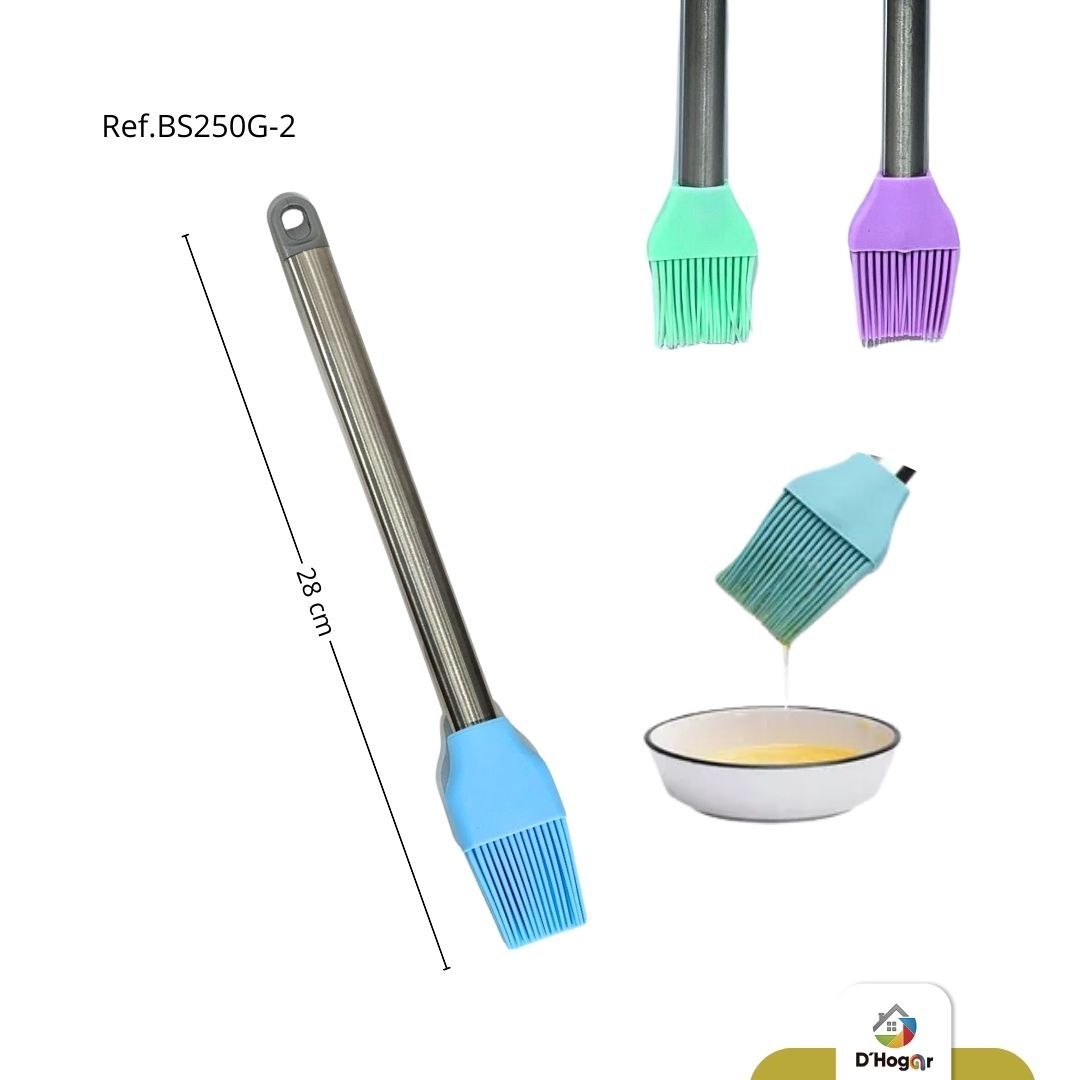 BROCHA SILICONA M/METALICO REPOSTERIA REF G307 - BS250G-2