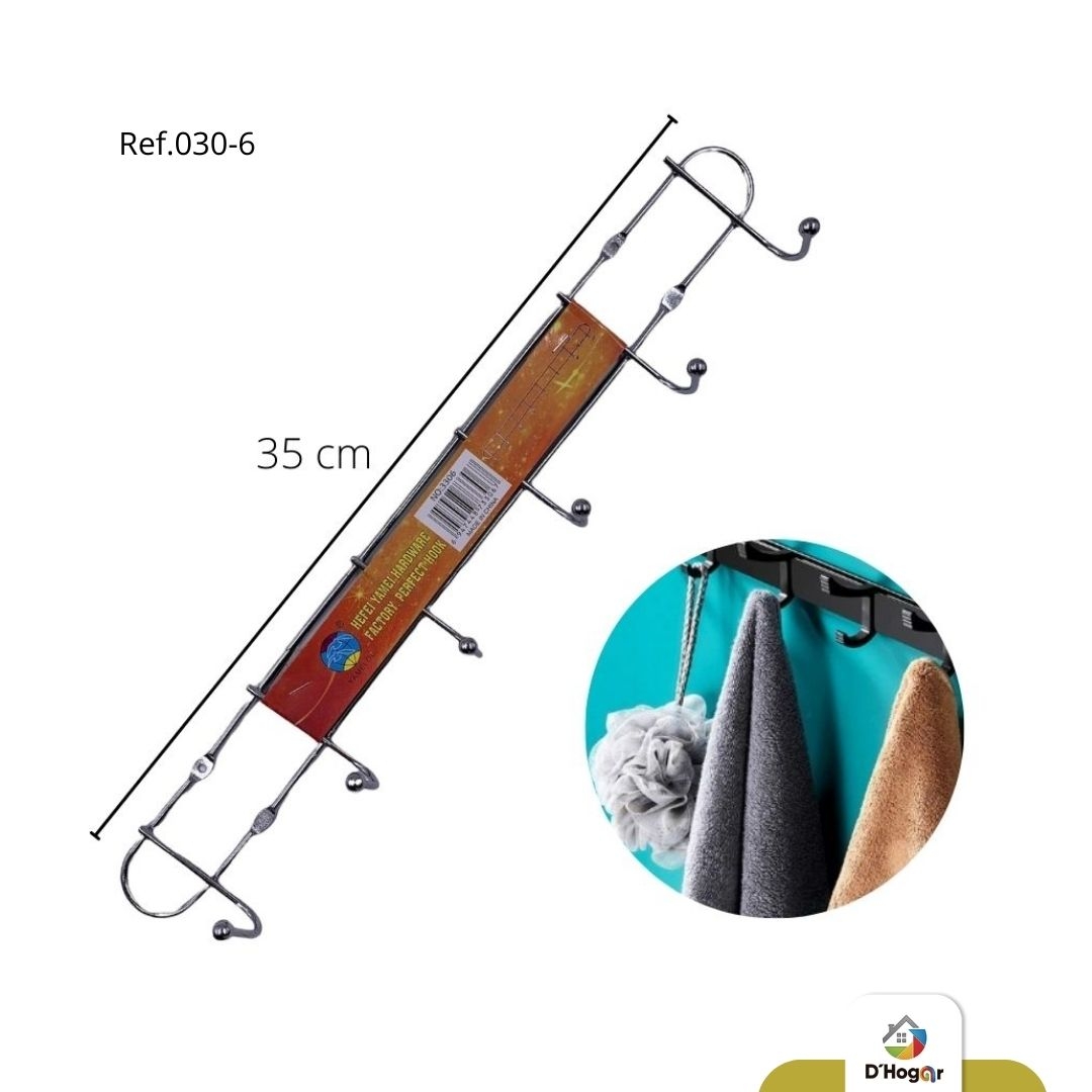 PERCHERO MET  X 6 REF 030-6 HIERRO 