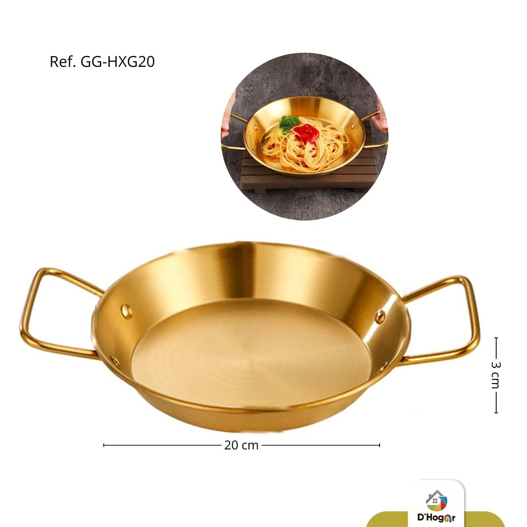 SARTEN DORADO 20 CM REF GG-HXG20
