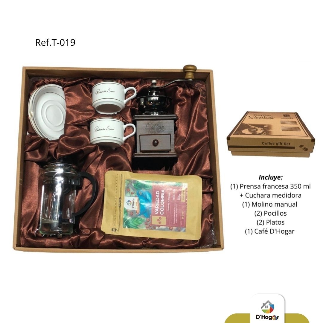 KIT DE CAFE EN CAJA REF T-019