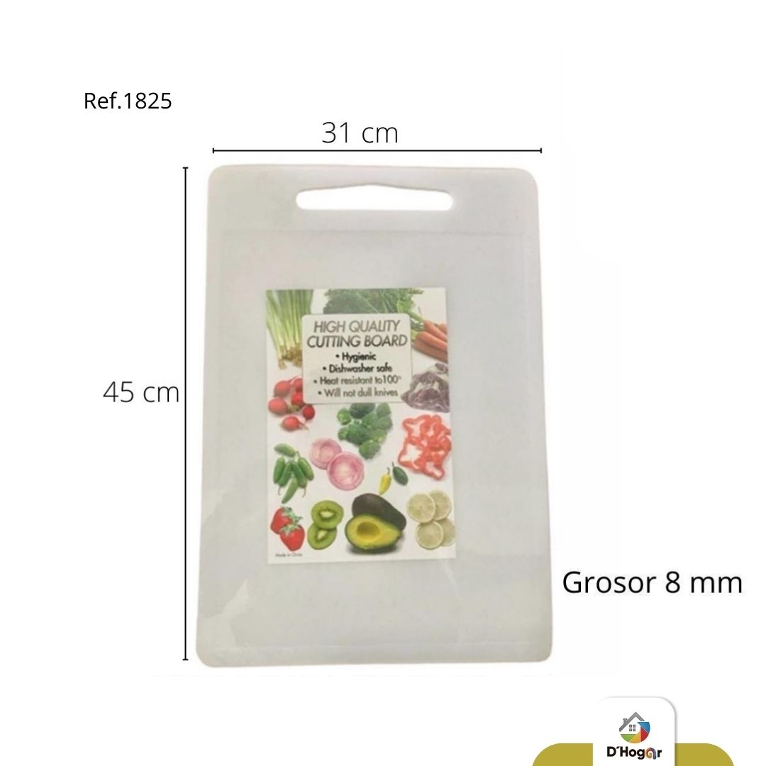 TABLA PARA PICAR ACRILICA REF 1825 IMP