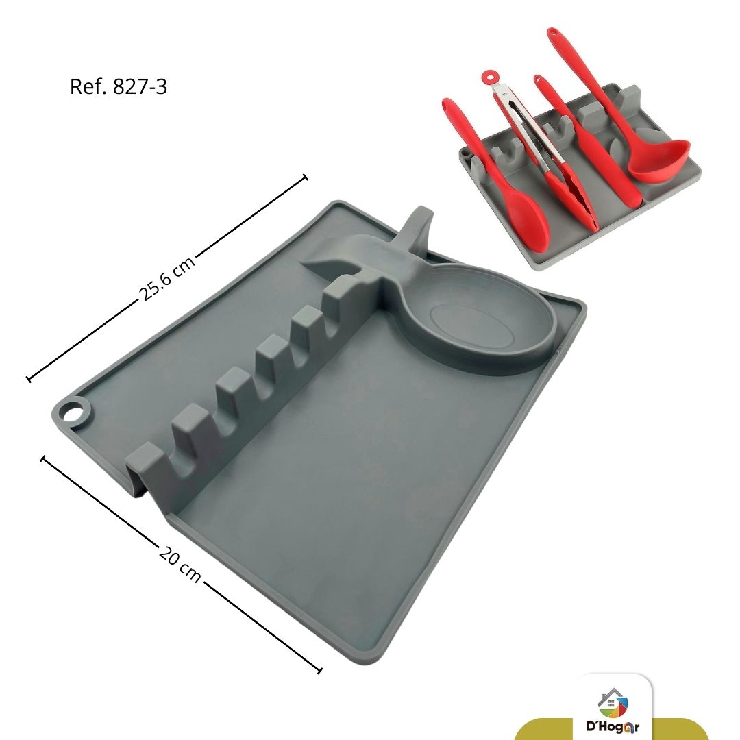 TAPETE SILICONA PARA CUCHARONES Y TAPAS REF 827-3