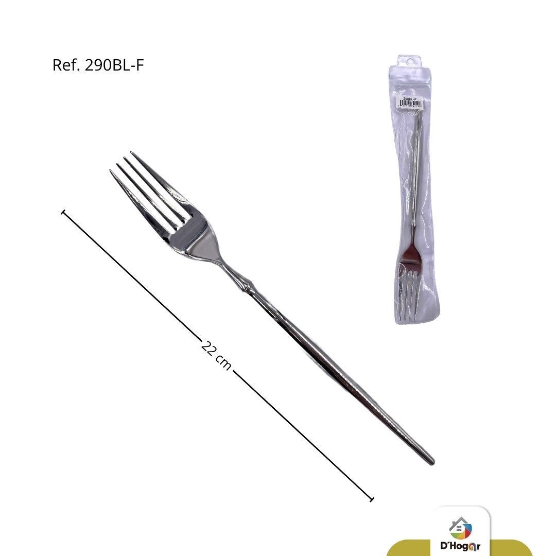 TENEDOR MANGO REDONDO REF 290BL-F