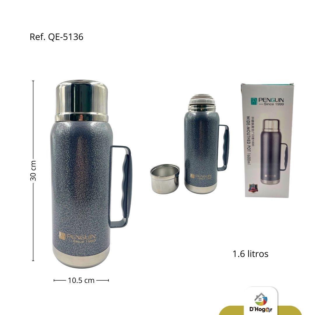 TERMO 1.6 LITROS COLORES SURTIDOS REF QE-5136