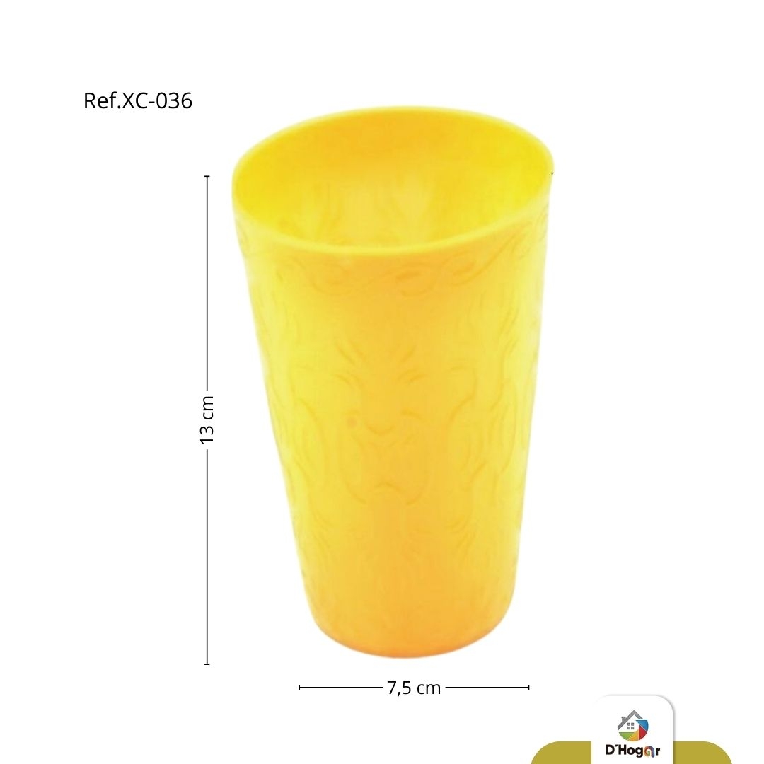 VASO PLASTICO REF XC-036 IMP