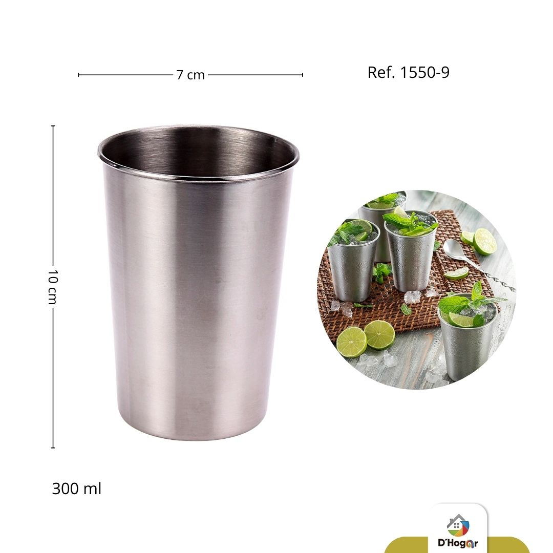 VASO METALICO 300 ML REF 1550-9