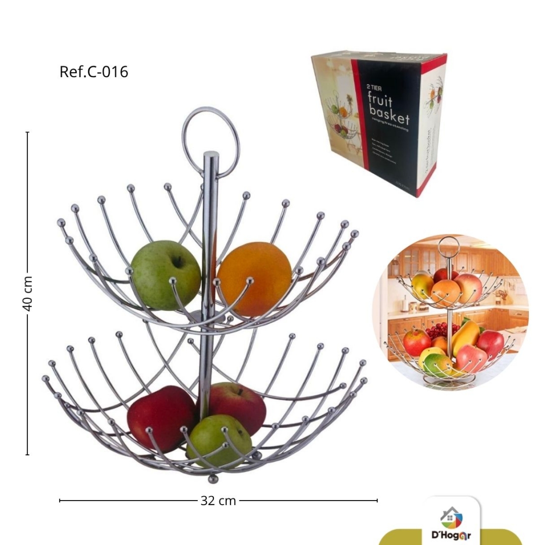 CANASTA PARA FRUTAS 33X38 REF C-016