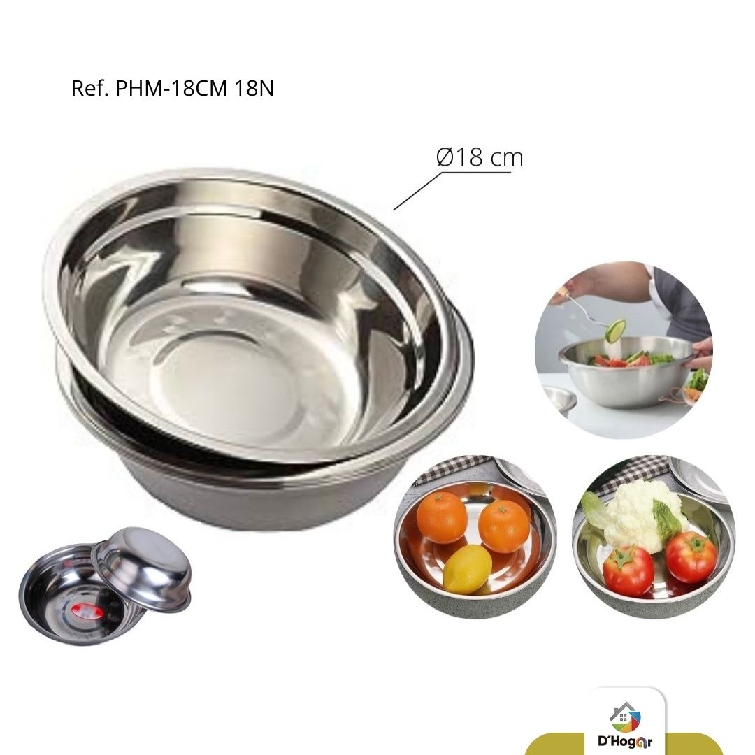 CHOCHA - PLATO  METALICA PHM-18CM 18N IMP