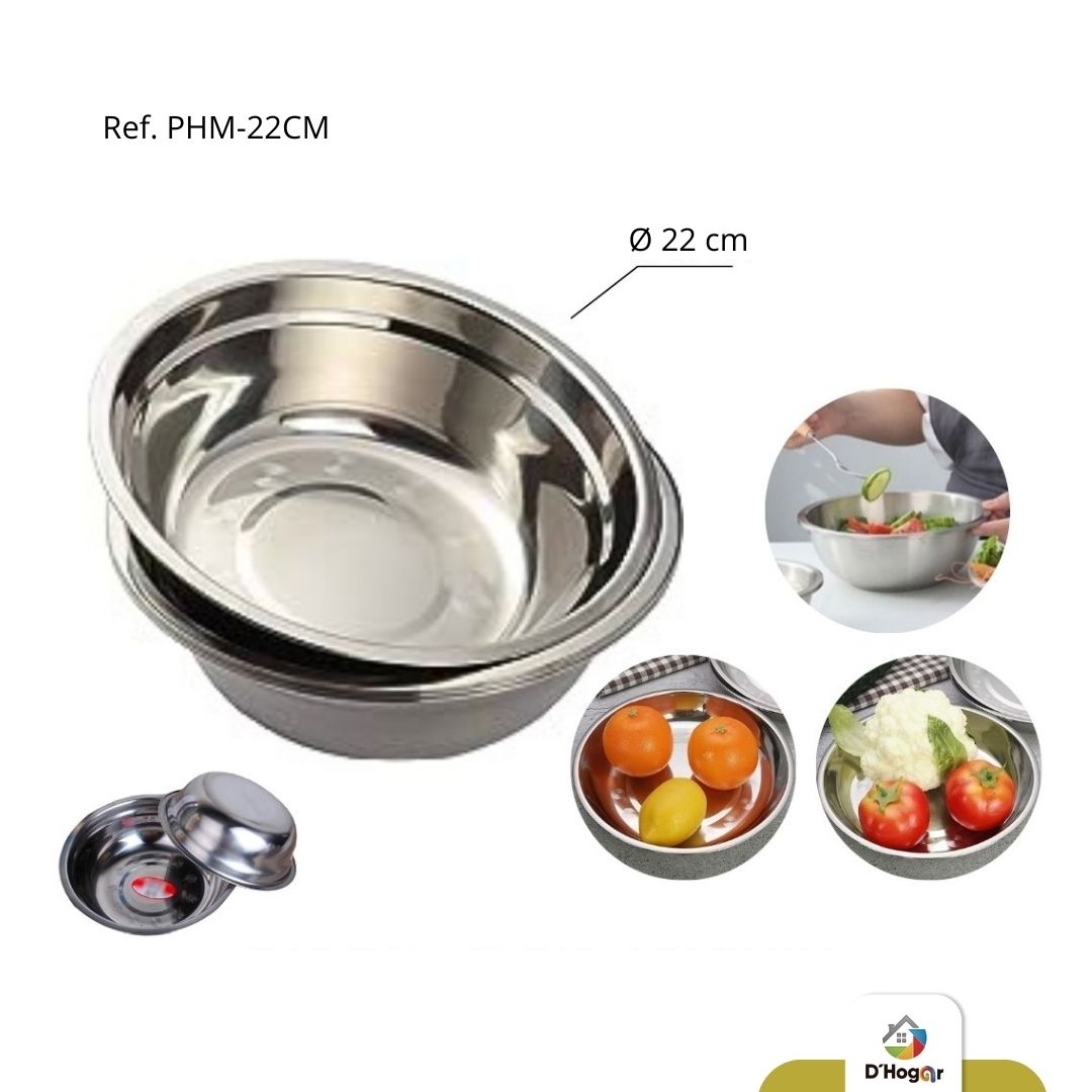 CHOCHA - PLATO  METALICA PHM-22CM IMP