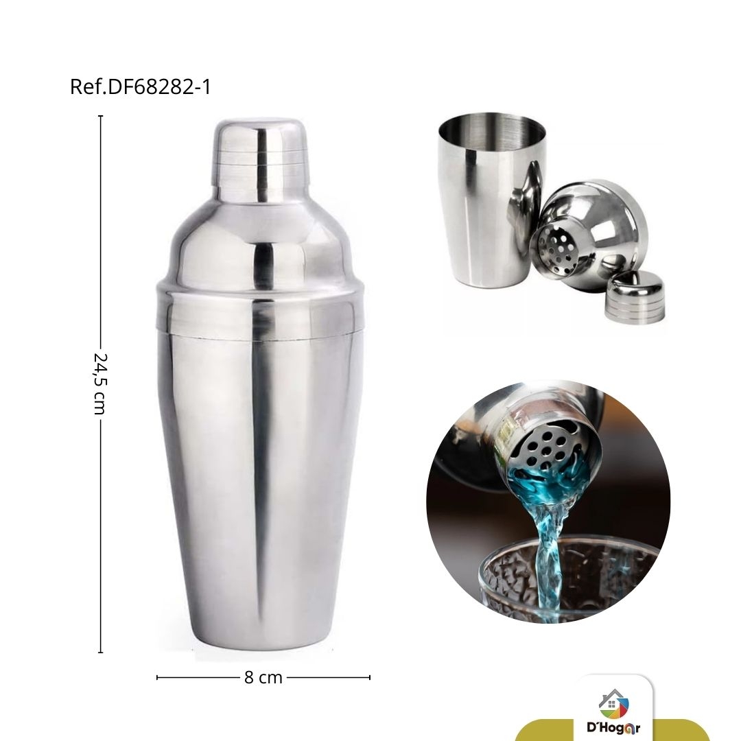COCTELERA CROMADA 750 ML ACERO 201  REF DF68282-1