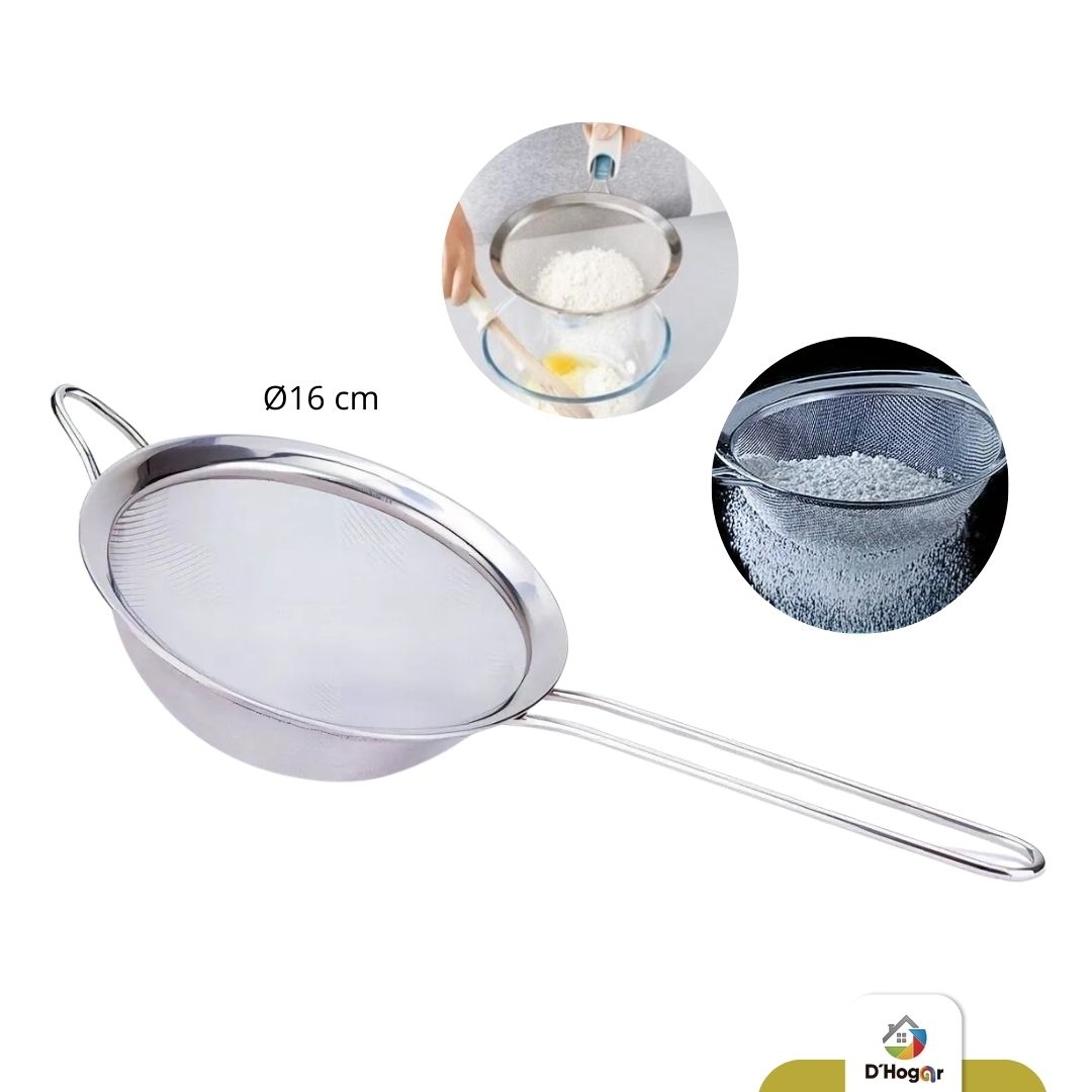 COLADOR ACERO 201----- 16 CMS 229-2 71-16 IMP