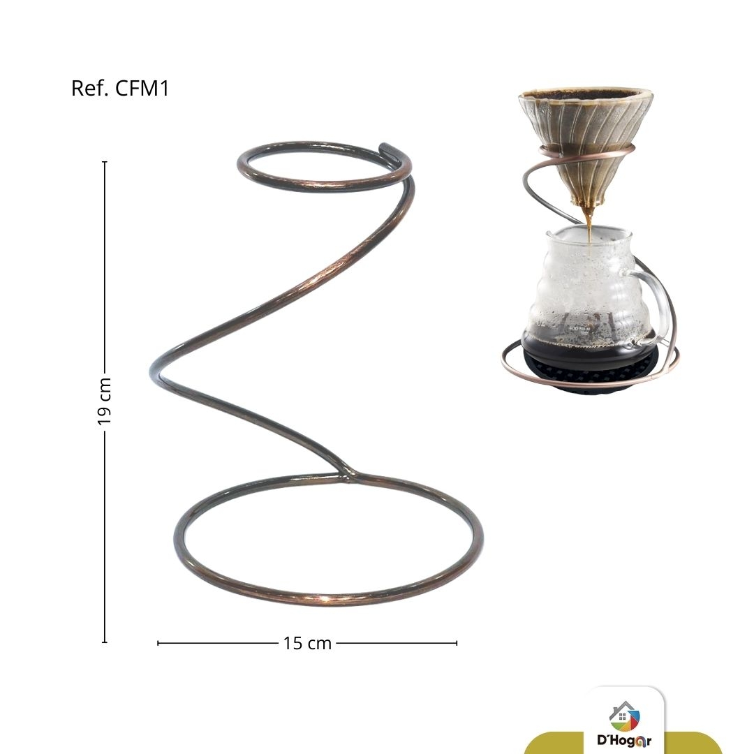 BASE HIERRO PARA FILTRAR CAFE REF CFM1