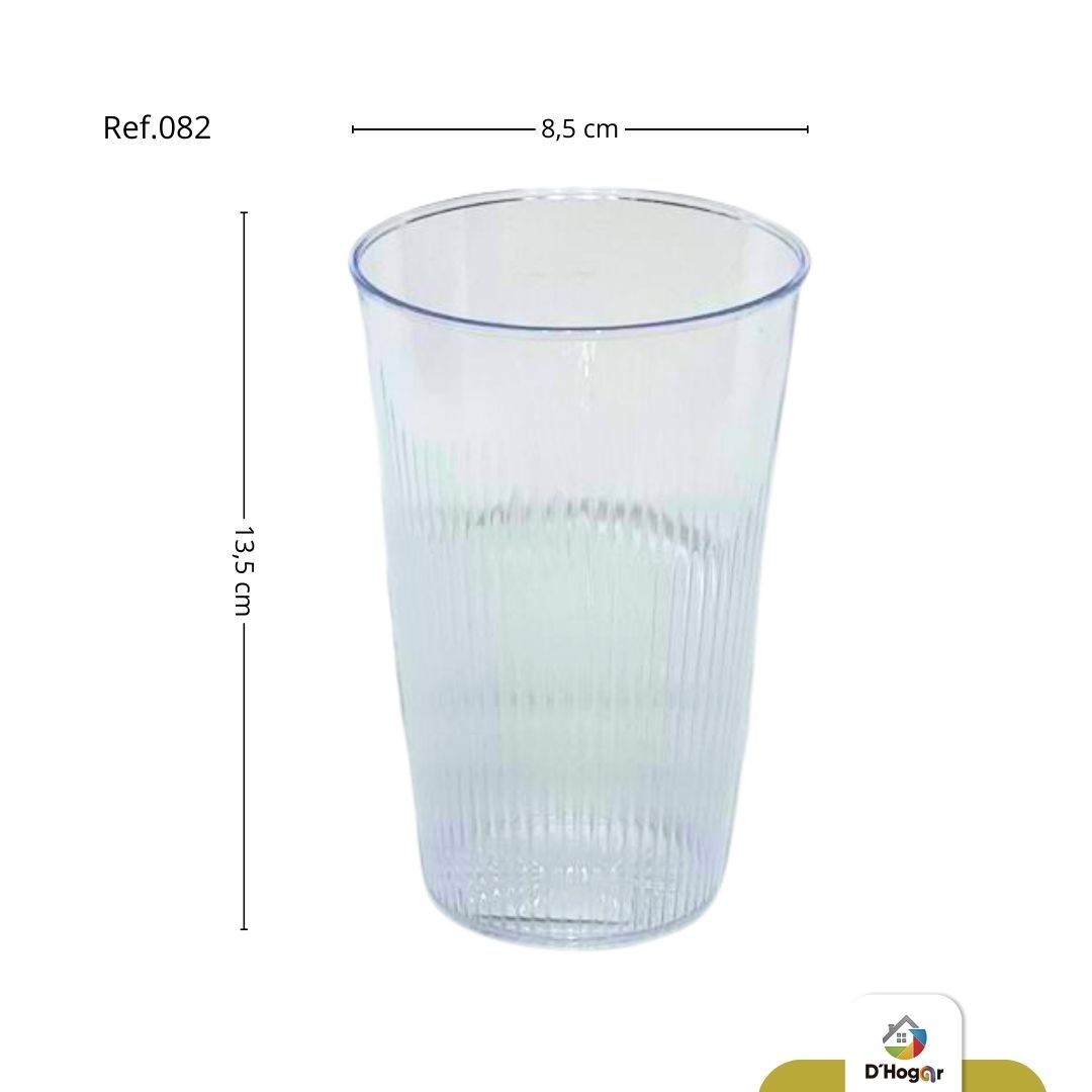 VASO ACRILICO 450ML REF 082