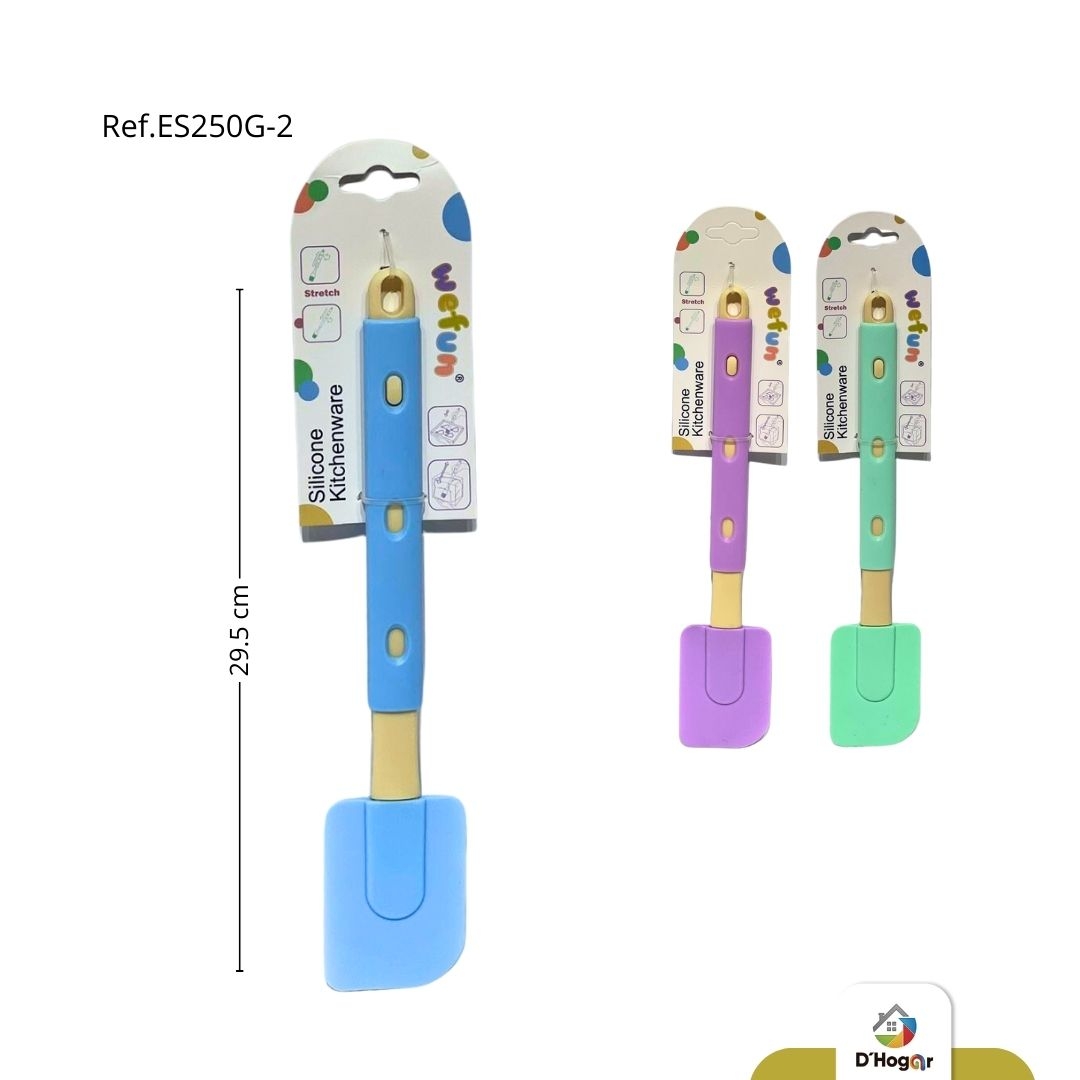 ESPATULA SILICONA EXPANDIBLE 29.5CM REPOSTERIA REF ES250G-2