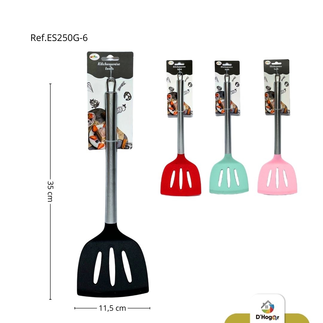 ESPATULA SILICONA M/ MET REPOSTERIA  34CM  REF BS250G-6