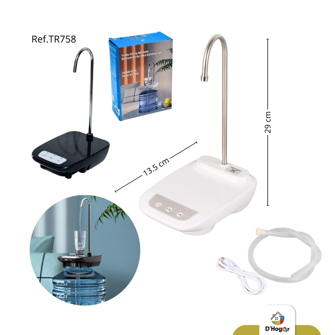 DISPENSADOR DE AGUA RECARGABLE C/CABLE USBB REF JR-758