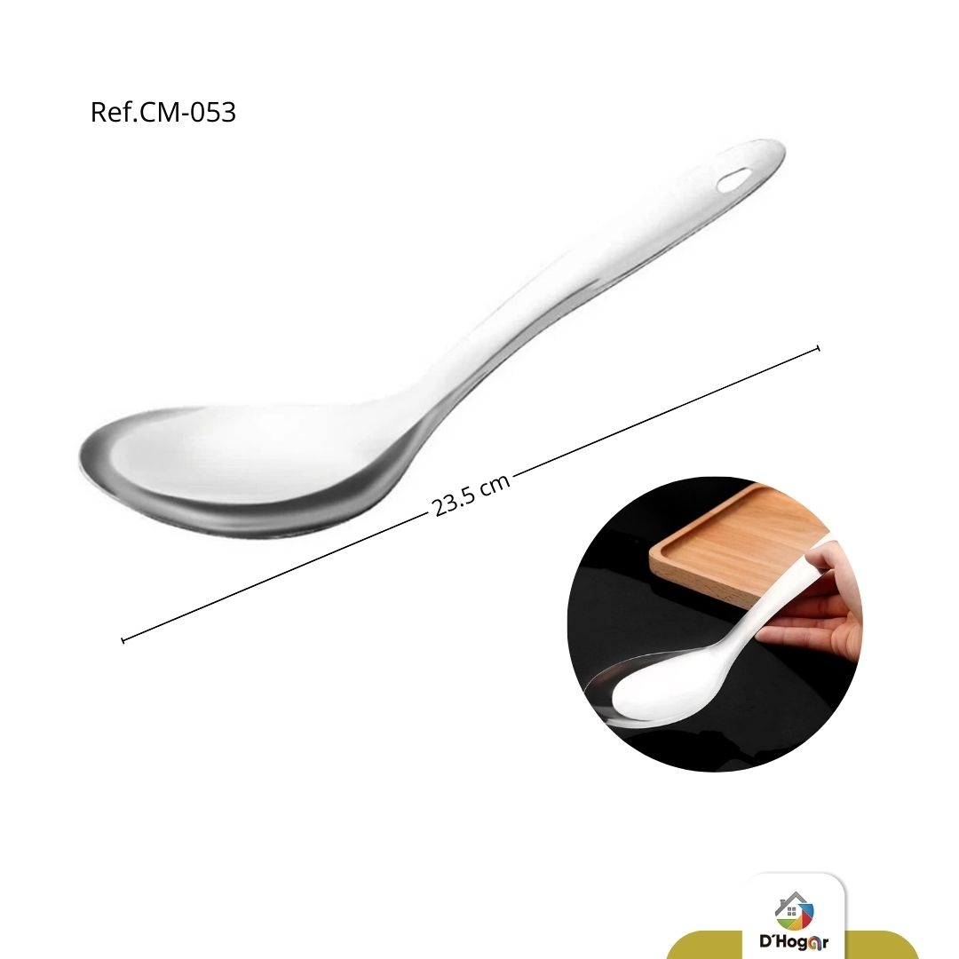 CUCHARA METALICA ACERO 410 REF CM-053