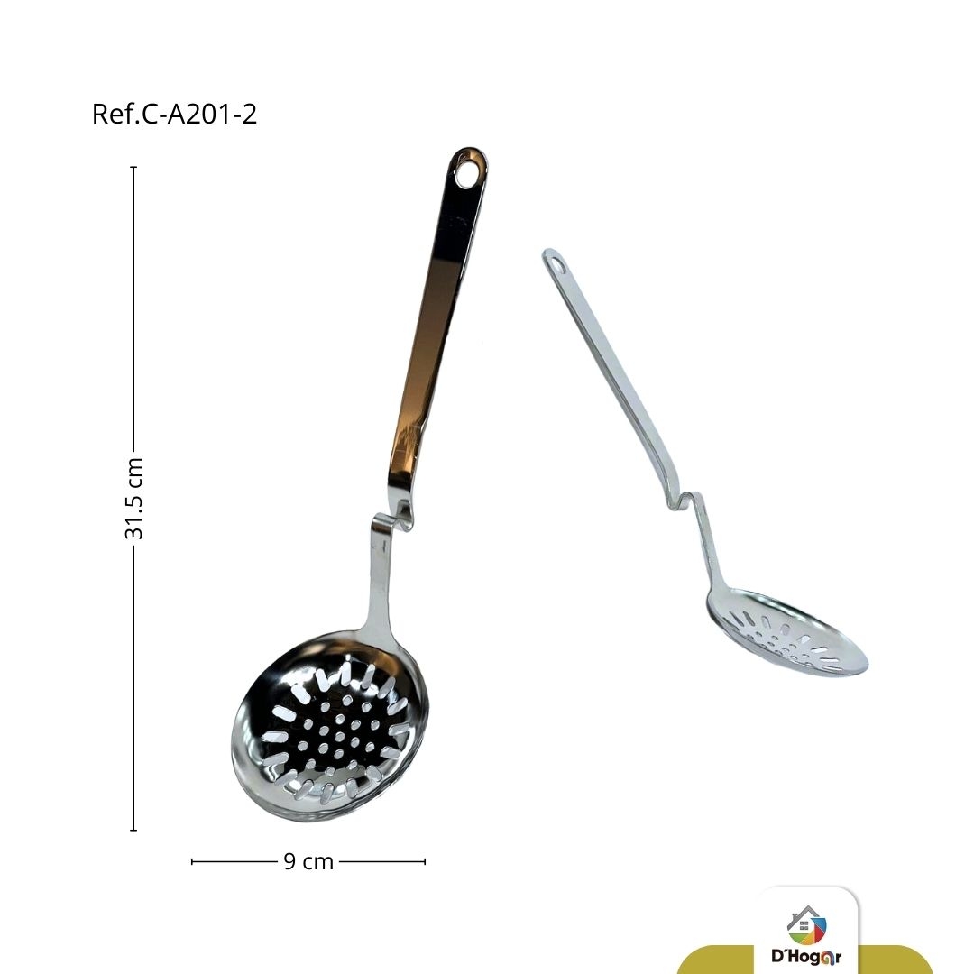 ESPUMADERA  ACERO 201 INOXIDABLE REF E-A201-1