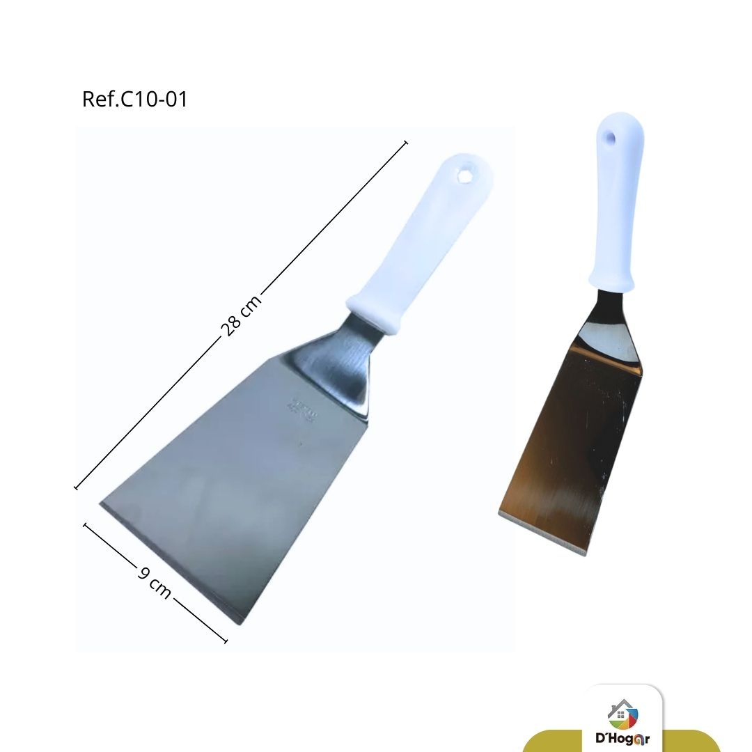 ESPATULA MET M/PLASTICO REF C10-01 ACERO INOX 3CR13