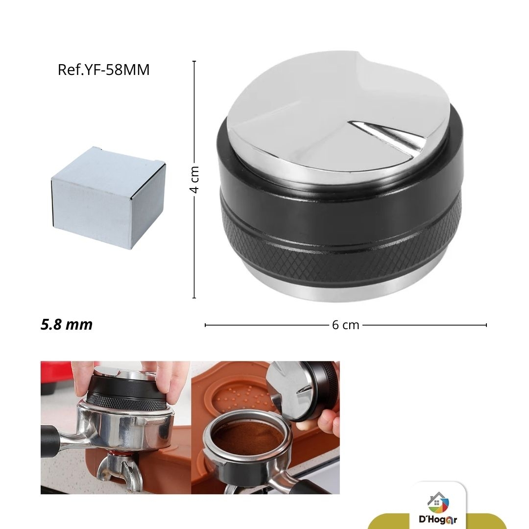 TAMPER PARA CAFE 58MM REF YF-58MM