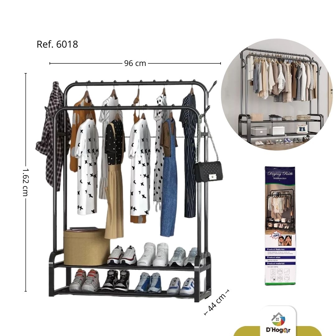 ORGANIZADOR PARA ROPA DOBLE 96X44X162 CMS REF 6018