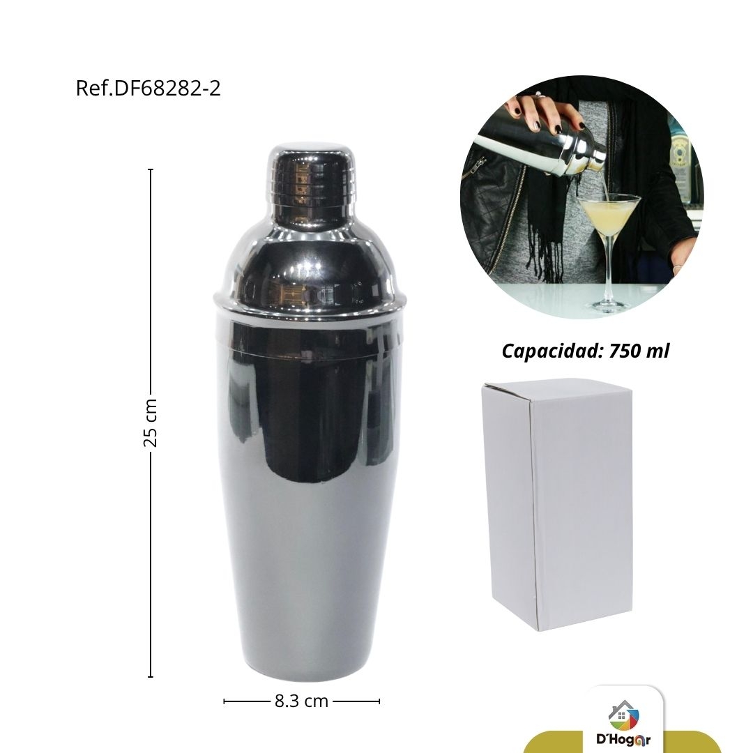 COCTELERA NEGRA 750 ML REF DF68282-2