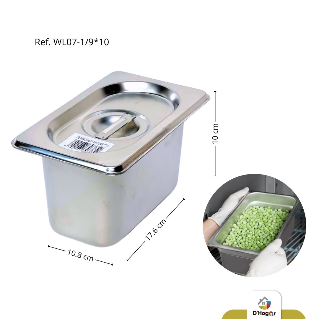 AZAFATE GASTRONORM  C/T  17.6X10.8X10CM, , GROSOR: 0.7 REF WL07-1/9*10