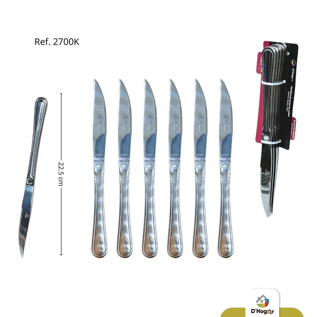 CUCHILLO MESA 2700K CART X  UND  REF 2700K