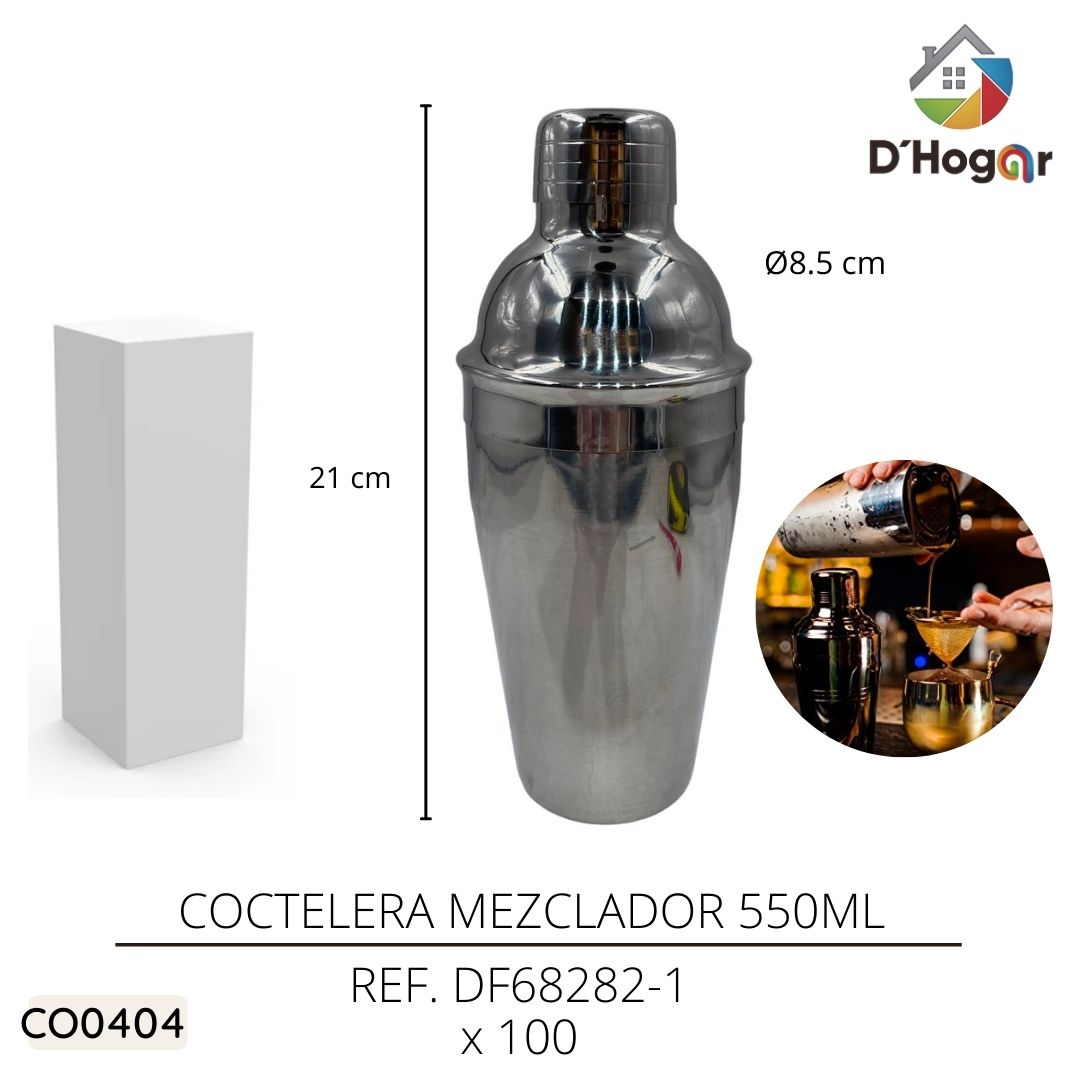 COCTELERA MEZCLADOR 550ML REF DF68282-1