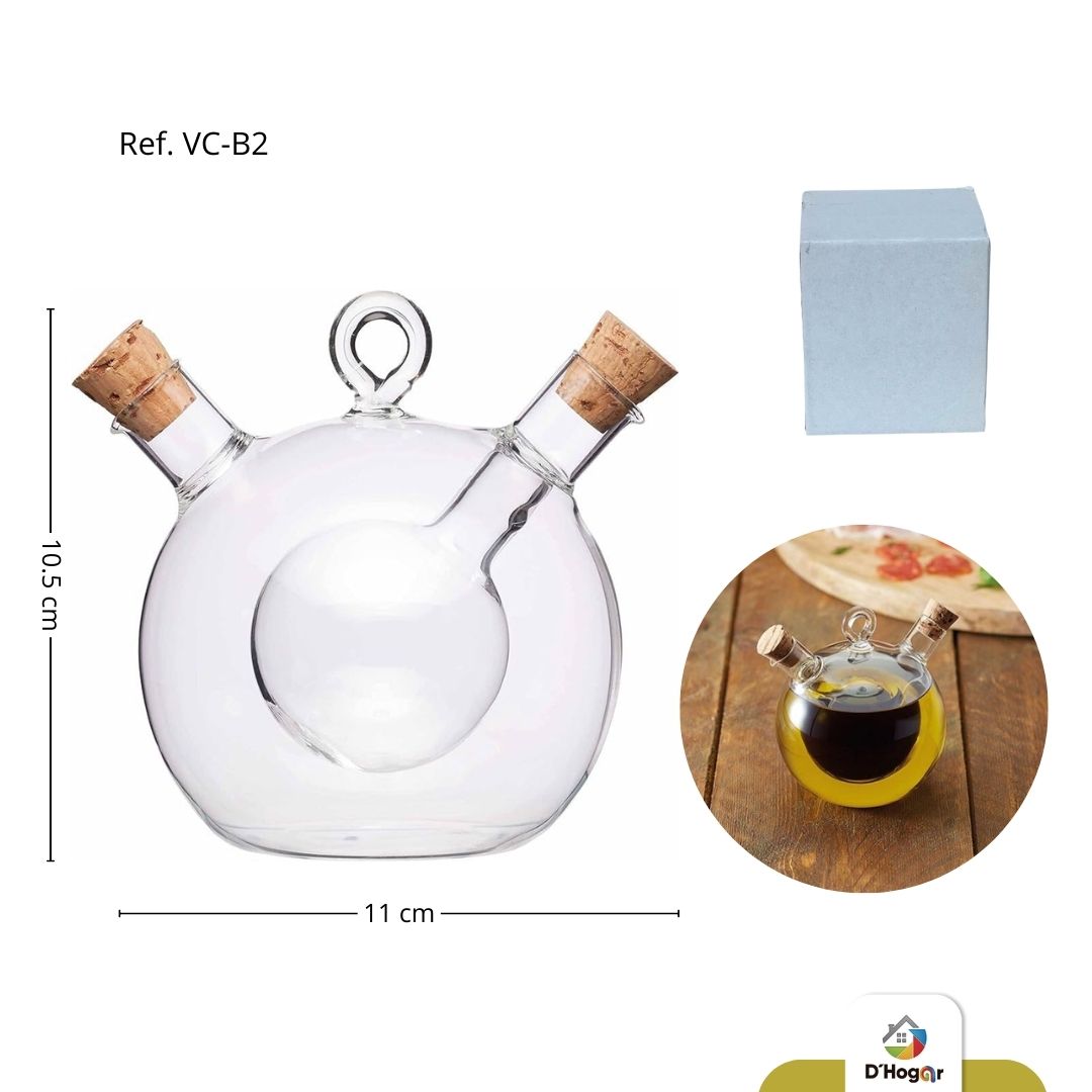 JARRA DOBLE PARED BOROSILICATO COCTELERO  400 ML REF VC-B2